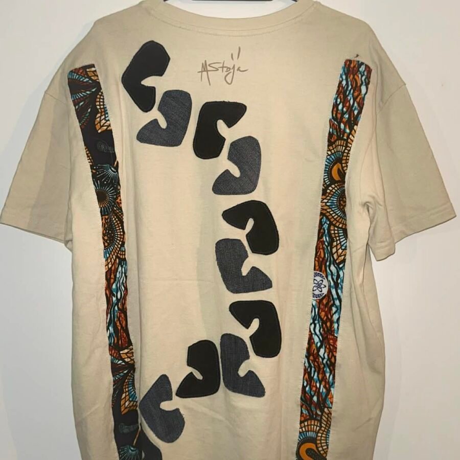 T-shirt upcyclé Marija Stoja - modèle unique