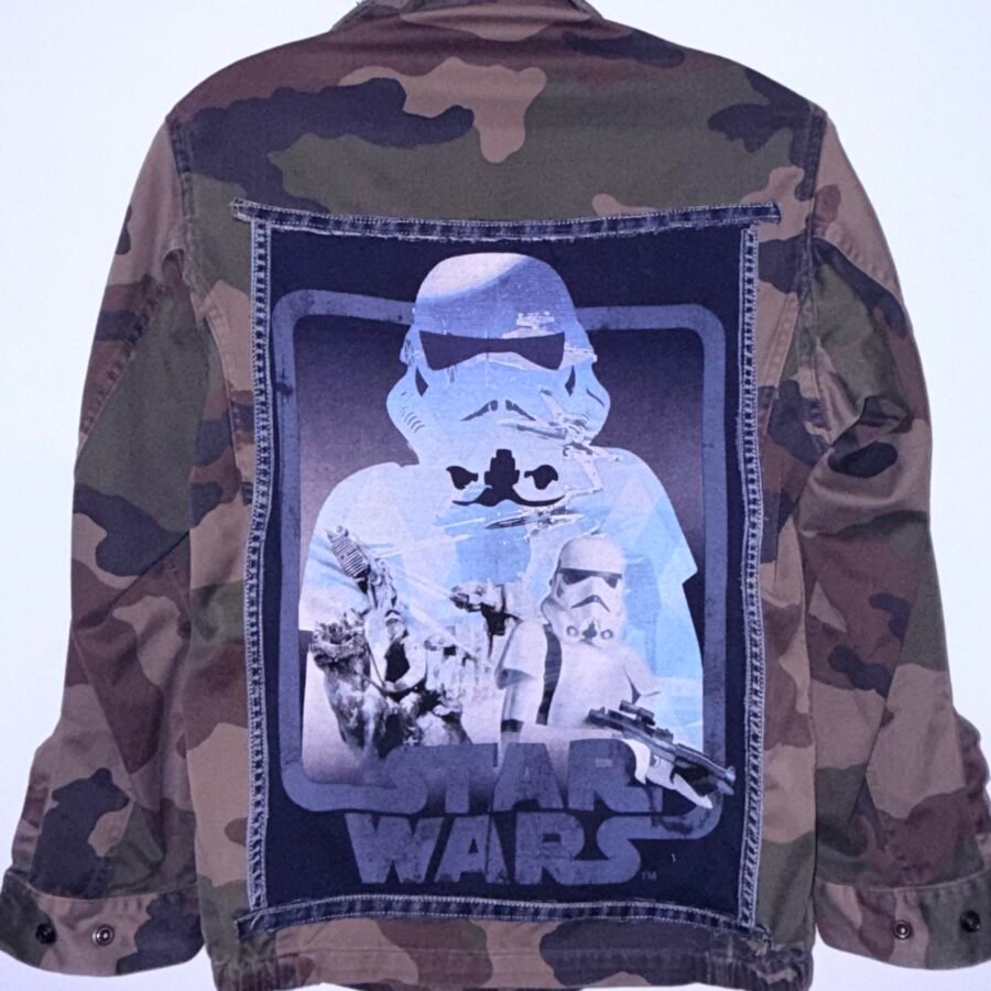 Veste militaire upcyclé - Star Wars