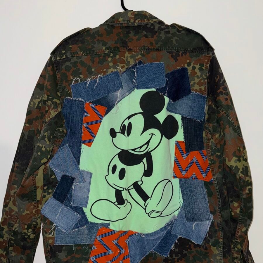 veste militaire customisée